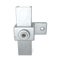 Eyelet part single lip Typ 55S, 25 mm, Galvanized (Klemp)