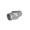 Croce a due vie Typ 22DE, 42,4 mm - 48,3 mm, Zincato (Klemp)