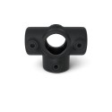 Side Outlet Tee Typ 24A, 21,3 mm, Black (Klemp)