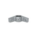 Collar double side 90° Typ 57E, 48,3 mm, Galvanized (Klemp)