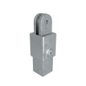 Conector hembra Tipo 42S, 40 mm, Galvanizado (Klemp)