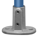 Railing Base FlangeTyp 12D, 42,4 mm, Galvanized (Klemp) Railing Base FlangeTyp 12D, 42,4 mm, Galvanized (Klemp)