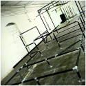 Railing Base FlangeTyp 12D, 42,4 mm, Galvanized (Klemp) Railing Base FlangeTyp 12D, 42,4 mm, Galvanized (Klemp)