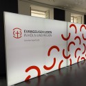Parete pubblicitaria LED Pop-Up Easy Light - 100x200 cm (Klemp)