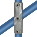 Cruz ajustable de dos zócalos Typ 23C, 33,7 mm , Galvanizado (Klemp) Cruz ajustable de dos zócalos Typ 23C, 33,7 mm , Galvanizado (Klemp)