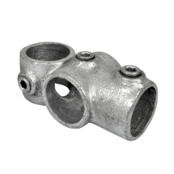 Rohrverbinder Kreuz T-Stück, kombiniert - Typ 30C - 33,7 mm (Klemp)