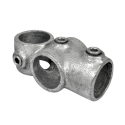 Té et croix à douille combinée Typ 30D, 42,4 mm, Galvanisé (Klemp) Té et croix à douille combinée Typ 30D, 42,4 mm, Galvanisé (Klemp)