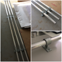Soporte de pasamanos Typ 34B, 26,9 mm, Galvanizado (Klemp) Soporte de pasamanos Typ 34B, 26,9 mm, Galvanizado (Klemp)