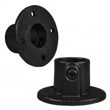 Bride, ronde Typ 10TA, 21,3 mm, Le noir (Klemp) - Colliers de serrage noirs