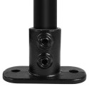 Bride de base de garde-corps Typ 12B, 26,9 mm, Le noir (Klemp) Bride de base de garde-corps Typ 12B, 26,9 mm, Le noir (Klemp)
