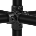Croix à quatre douilles Typ 26E, 48,3 mm, Le noir (Klemp) Croix à quatre douilles Typ 26E, 48,3 mm, Le noir (Klemp)