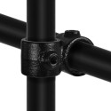 Crossover 90° Typ 28D, 42,4 mm, Black (Klemp) Crossover 90° Typ 28D, 42,4 mm, Black (Klemp)