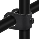 Clamp-On Crossover Typ 33E, 48,3 mm, Black (Klemp)
