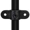 Uchwyt podwójny pionowy Typ 38C, 33,7 mm , Czarny (Klemp) Uchwyt podwójny pionowy Typ 38C, 33,7 mm , Czarny (Klemp)