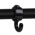 Coat hook Typ 64A, 21,3 mm, Black (Klemp) Coat hook Typ 64A, 21,3 mm, Black (Klemp)