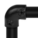 Coude 90° Typ 6A, 21,3 mm, Le noir (Klemp) Coude 90° Typ 6A, 21,3 mm, Le noir (Klemp)