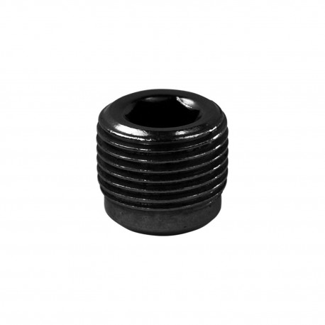 Vis de réglage en acier inoxydable Typ 76D,E,F, Le noir (Klemp) - Colliers de serrage noirs