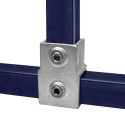 Short T-pieceTyp 2S, 40 mm, Galvanized (Klemp) Short T-pieceTyp 2S, 40 mm, Galvanized (Klemp)
