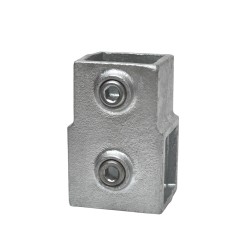 Trójnik jednogniazdowy Typ 2S, 40 mm, Ocynk (Klemp)