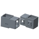 Kort T-stukTyp 2S, 40 mm, Thermisch verzinkt (Klemp) Kort T-stukTyp 2S, 40 mm, Thermisch verzinkt (Klemp)