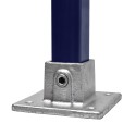 Łącznik ścienny - stopa czworokątnaTyp 10S, 40 mm, Ocynk (Klemp) Łącznik ścienny - stopa czworokątnaTyp 10S, 40 mm, Ocynk (Klemp)