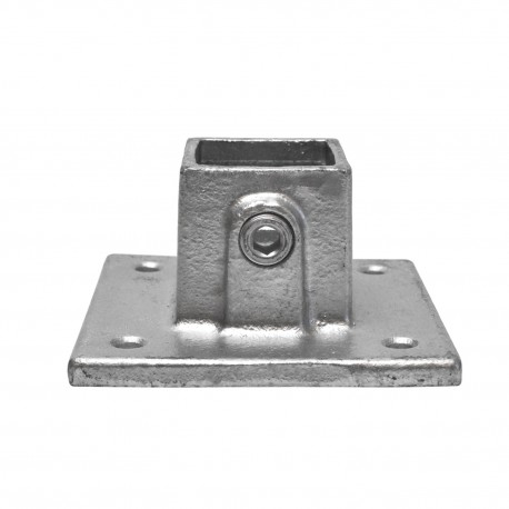Łącznik ścienny - stopa czworokątnaTyp 10S, 40 mm, Ocynk (Klemp) - Złącza kwadratowe Łącznik ścienny - stopa czworokątnaTyp 10S, 40 mm, Ocynk (Klemp) - Złącza kwadratowe