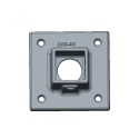 Łącznik ścienny - stopa czworokątnaTyp 10S, 40 mm, Ocynk (Klemp) Łącznik ścienny - stopa czworokątnaTyp 10S, 40 mm, Ocynk (Klemp)