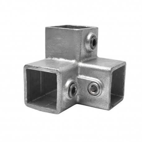 Kolano narożnikowe 90° Typ 18S, 40 mm, Ocynk (Klemp) - Złącza kwadratowe Kolano narożnikowe 90° Typ 18S, 40 mm, Ocynk (Klemp) - Złącza kwadratowe