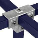 Conexión en T de salida lateral Typ 24S, 40 mm, Galvanizado (Klemp)