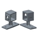 Support de main courante Typ 34S, 40 mm, Galvanisé (Klemp) Support de main courante Typ 34S, 40 mm, Galvanisé (Klemp)